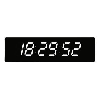 Veľké digitálne LED hodiny JVD DH4813.3 s dĺžkou 50 cm Veľké digitálne LED hodiny JVD DH4813.3 s dĺžkou 50 cm