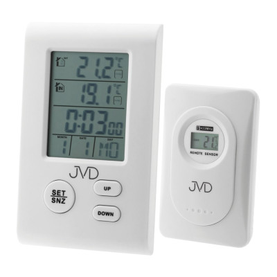 Digitálny interiérový teplomer JVD T7009