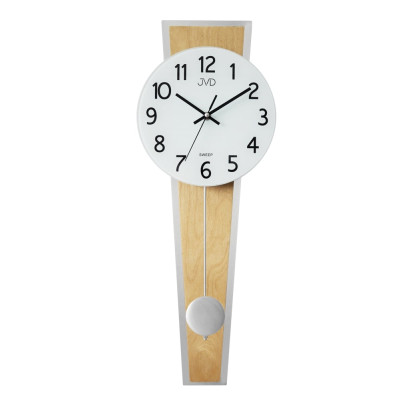 Dizajnové kyvadlové nástenné hodiny JVD NS17020/68, 63cm Dizajnové kyvadlové nástenné hodiny JVD NS17020/68, 63cm