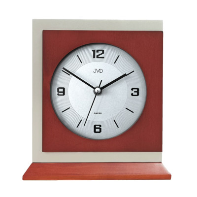 Drevené stolové hodiny JVD HS24013/23, 21cm Drevené stolové hodiny JVD HS24013/23, 21cm