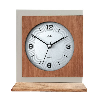 Drevené stolové hodiny JVD HS24013/78 – 21 cm analógové hodiny Drevené stolové hodiny JVD HS24013/78 – 21 cm analógové hodiny