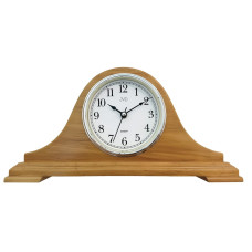 Stolové drevené hodiny JVD HS3290/68 "Napoleonky" – svetlé drevo, tichý plynulý chod, 38 cm Stolové drevené hodiny JVD HS3290/68 "Napoleonky" – svetlé drevo, tichý plynulý chod, 38 cm
