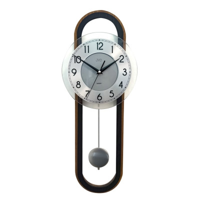 Kyvadlové nástenné hodiny JVD NS22010/78 – 60 cm, elegantné drevo a tichý chod Kyvadlové nástenné hodiny JVD NS22010/78 – 60 cm, elegantné drevo a tichý chod
