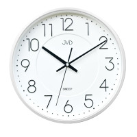 Dizajnové nástenné hodiny JVD HX2495.2 (31 cm) – biele Dizajnové nástenné hodiny JVD HX2495.2 (31 cm) – biele