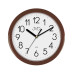 Nástenné hodiny JVD HP612.16 Funky (25 cm) | Hnedá | Tichý chod