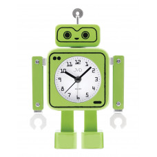 Hravý detský budík JVD robot SRP2305.1 s tichým chodom bez tikania Hravý detský budík JVD robot SRP2305.1 s tichým chodom bez tikania
