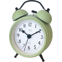 Analógový retro budík JVD SRP2218.1 s mechanickým zvonením, 13 cm