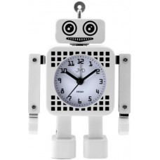 Tichý netikajúcí detský budík JVD ROBOT SRP2304.2, 16cm