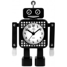 Tichý netikajúcí detský budík JVD ROBOT SRP2304.3, 16cm Tichý netikajúcí detský budík JVD ROBOT SRP2304.3, 16cm