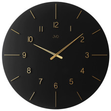 XXL dizajnové drevené hodiny JVD HC701.2 – čierne so zlatými číslami, priemer 70 cm XXL dizajnové drevené hodiny JVD HC701.2 – čierne so zlatými číslami, priemer 70 cm