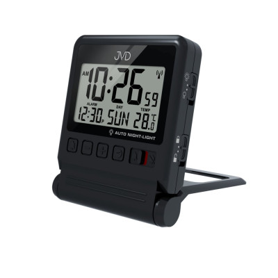 Skladací digitálny rádiom riadený budík JVD RB9391.2 Skladací digitálny rádiom riadený budík JVD RB9391.2