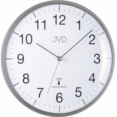 Presné rádiom riadené nástenné hodiny JVD RH16.2 (33 cm) – biele Presné rádiom riadené nástenné hodiny JVD RH16.2 (33 cm) – biele