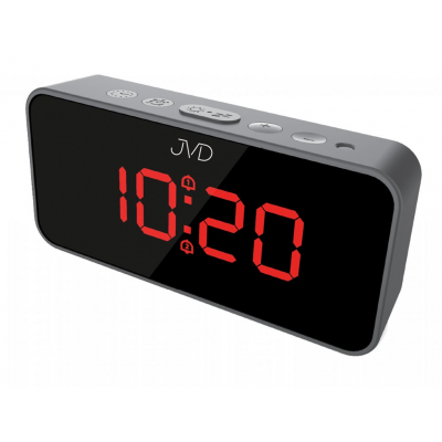 Digitálny svietiaci budík JVD SB3212.3, LED červené číslice, 13 cm Digitálny svietiaci budík JVD SB3212.3, LED červené číslice, 13 cm