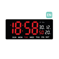 Digitálne hodiny JVD DH3604.1 – LED, svietiace, dátum (36 cm)