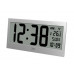Digitálne nástenné hodiny JVD RB9380.2 (31 cm) s teplomerom a budíkom