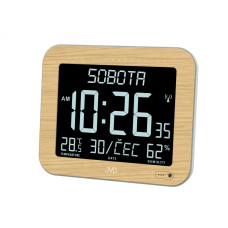 Digitálne rádiom riadené hodiny JVD DH9362.2 s češtinou a meteostanicou, 22 cm Digitálne rádiom riadené hodiny JVD DH9362.2 s češtinou a meteostanicou, 22 cm