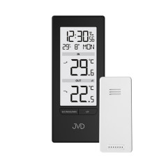 Digitálny teplomer JVD T3348.1 | Rádiom riadený čas a vonkajšie čidlo Digitálny teplomer JVD T3348.1 | Rádiom riadený čas a vonkajšie čidlo