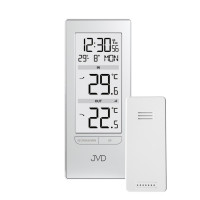 Digitálna meteostanica JVD T3348.2 s vonkajším senzorom a DCF časom