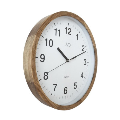 Drevené nástenné hodiny JVD NS19019/78, 30 cm