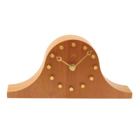 Drevené stolové hodiny napoleónky  JVD HC202.2 hnedé, 28cm 