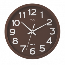 Hodiny JVD HX2413.13 hnedé 30cm Hodiny JVD HX2413.13 hnedé 30cm