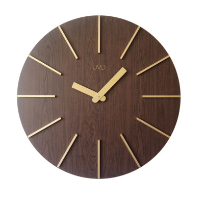 Drevené nástenné hodiny JVD HC702.1, 70 cm Drevené nástenné hodiny JVD HC702.1, 70 cm