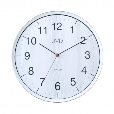 Nástenné hodiny JVD HA17.1 – imitácia dreva, tichý chod (33 cm) Nástenné hodiny JVD HA17.1 – imitácia dreva, tichý chod (33 cm)