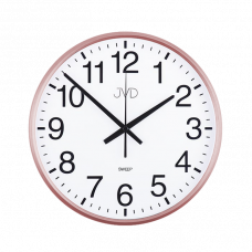 Nástenné hodiny JVD HP684.3 Rosé, sweep, 31cm Nástenné hodiny JVD HP684.3 Rosé, sweep, 31cm
