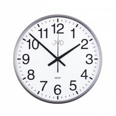 Tiché nástenné hodiny JVD HP684.2 (31 cm) – sivé, plynulý chod sweep Tiché nástenné hodiny JVD HP684.2 (31 cm) – sivé, plynulý chod sweep