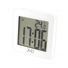 Digitálne kúpeľňové hodiny JVD SH8209 – biele, vodotesné s teplomerom, 10 cm Digitálne kúpeľňové hodiny JVD SH8209 – biele, vodotesné s teplomerom, 10 cm