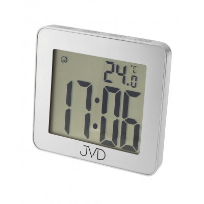 Vlhkotesné kúpeľňové hodiny JVD SH8209.1 s teplomerom 10cm Vlhkotesné kúpeľňové hodiny JVD SH8209.1 s teplomerom 10cm