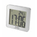Vlhkotesné kúpeľňové hodiny JVD SH8209.1 s teplomerom 10cm Vlhkotesné kúpeľňové hodiny JVD SH8209.1 s teplomerom 10cm