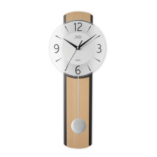 Kyvadlové hodiny JVD NS22017/68 – tichý chod, drevo a sklo (60 cm) Kyvadlové hodiny JVD NS22017/68 – tichý chod, drevo a sklo (60 cm)