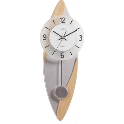 Dizajnové kyvadlové nástenné hodiny JVD NS18009/68, 60cm Dizajnové kyvadlové nástenné hodiny JVD NS18009/68, 60cm