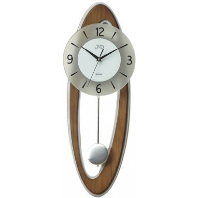 Dizajnové kyvadlové nástenné hodiny JVD NS18053/11, 60cm