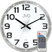 LED hodiny JVD HPC11 s diaľkovým ovládaním, 33 cm