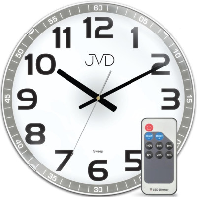 LED hodiny JVD HPC11 s diaľkovým ovládaním, 33 cm LED hodiny JVD HPC11 s diaľkovým ovládaním, 33 cm