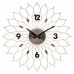 Nástenné dekoračné hodiny JVD HT115.2, 49cm medená