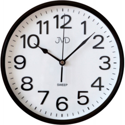 Nástenné hodiny JVD HP683.5 hnedé, sweep, 26cm Nástenné hodiny JVD HP683.5 hnedé, sweep, 26cm