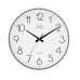 Moderné kovové hodiny JVD HK4129.3 s tichým chodom, 35 cm Moderné kovové hodiny JVD HK4129.3 s tichým chodom, 35 cm