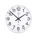 Tiché hodiny JVD HP684.4 – biele, plynulý chod sweep (30 cm)