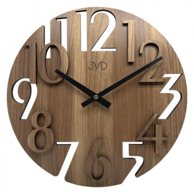 Nástenné hodiny JVD HT113.3, 40cm hnedá Nástenné hodiny JVD HT113.3, 40cm hnedá