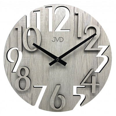 Nástenné hodiny JVD HT113.2, 40cm sivá Nástenné hodiny JVD HT113.2, 40cm sivá