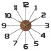 Dizajnové lúčové hodiny JVD HT118.1 v imitácii dreva, 49 cm Dizajnové lúčové hodiny JVD HT118.1 v imitácii dreva, 49 cm