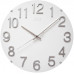 Sklenené nástenné hodiny JVD HT98.5 (30 cm) – biele Sklenené nástenné hodiny JVD HT98.5 (30 cm) – biele