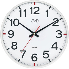 Nástenné hodiny JVD HX2508.1 – biele, vypuklé sklo a tichý chod sweep, 30 cm Nástenné hodiny JVD HX2508.1 – biele, vypuklé sklo a tichý chod sweep, 30 cm