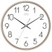 Elegantné nástenné hodiny JVD HX8016.2 s plynulým chodom – hnedé, 30 cm Elegantné nástenné hodiny JVD HX8016.2 s plynulým chodom – hnedé, 30 cm