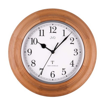 Nástenné hodiny JVD NR27043.68 riadené rádiovým signálom 30cm Nástenné hodiny JVD NR27043.68 riadené rádiovým signálom 30cm