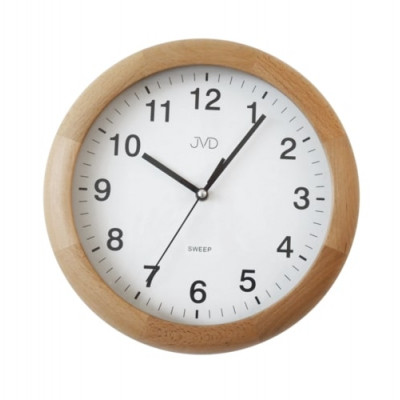 Nástenné hodiny JVD NS19020/68, 27cm hnedá Nástenné hodiny JVD NS19020/68, 27cm hnedá