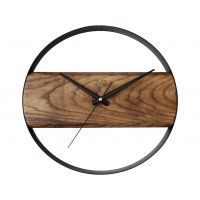 Dizajnové hodiny JVD NS22007/78 – kombinácia dreva a kovu (35 cm) Dizajnové hodiny JVD NS22007/78 – kombinácia dreva a kovu (35 cm)